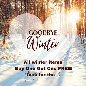 Winter Sale Promotion Poster